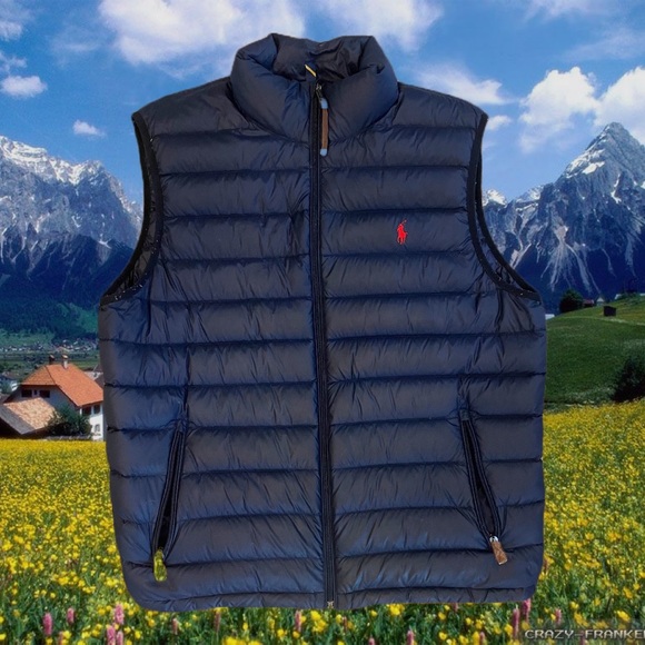 POLO Ralph Lauren Vest (Size L, Navy BL) - Picture 1 of 3
